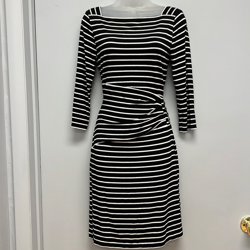 White House Black Market 3/4 Sleeve Mini Dress